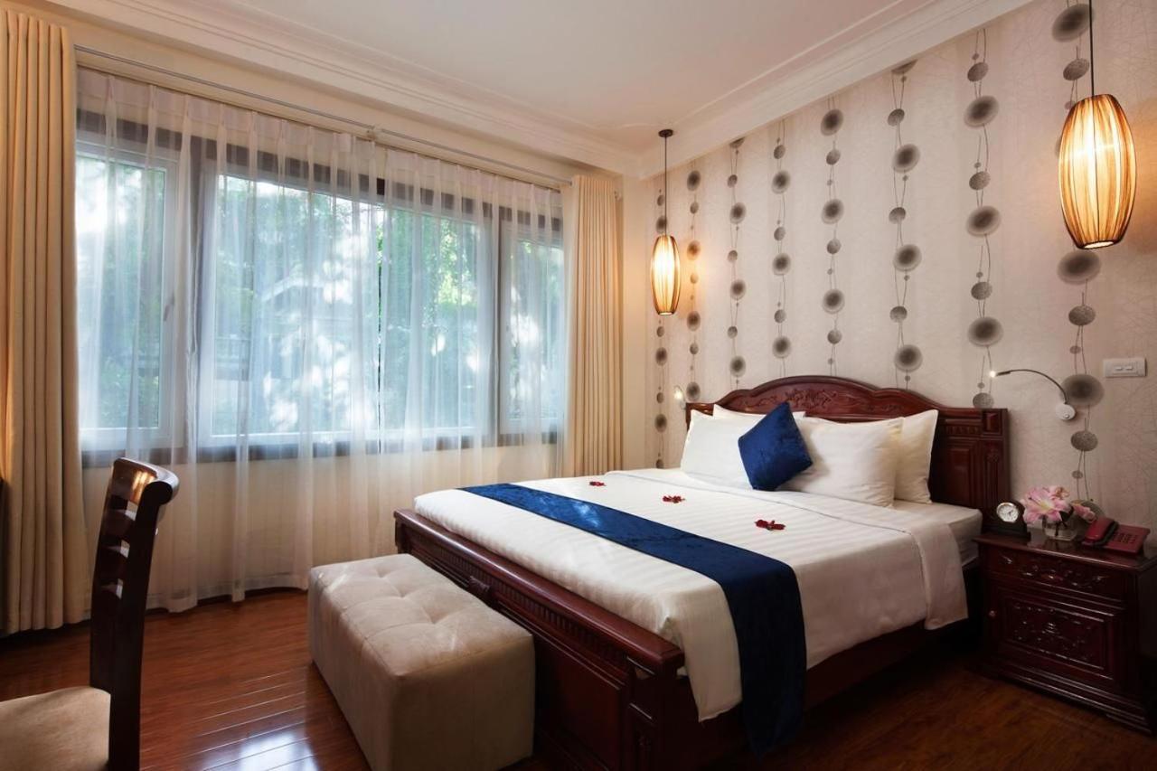 Hanoi Golden Moon Hotel & Travel Hanói Exterior foto
