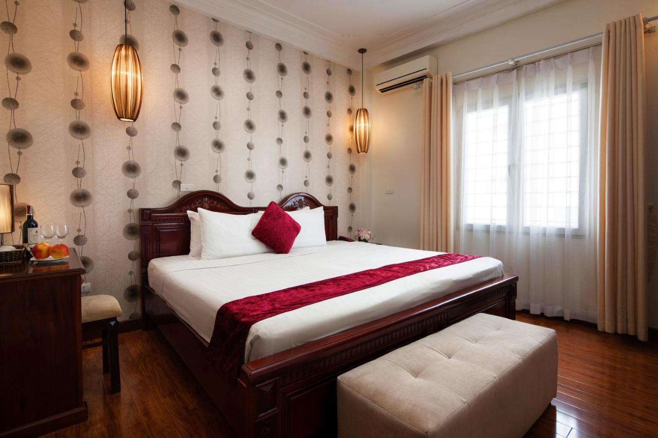 Hanoi Golden Moon Hotel & Travel Hanói Quarto foto