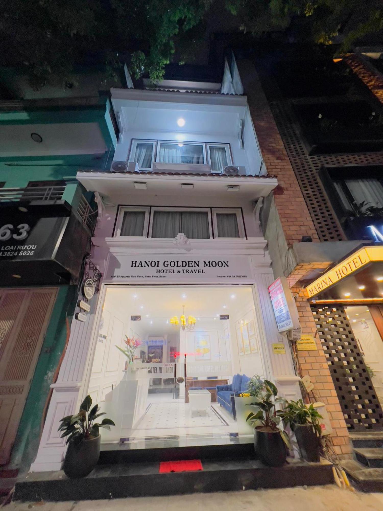 Hanoi Golden Moon Hotel & Travel Hanói Exterior foto