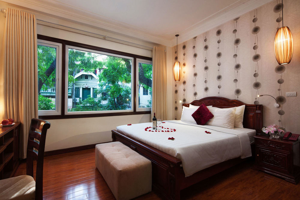 Hanoi Golden Moon Hotel & Travel Hanói Exterior foto