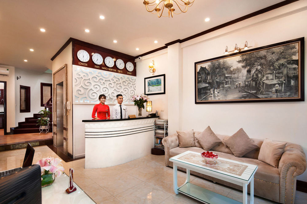 Hanoi Golden Moon Hotel & Travel Hanói Exterior foto